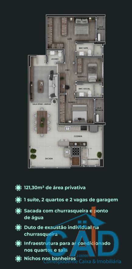 CAD correspondente caixa e Imobiliria