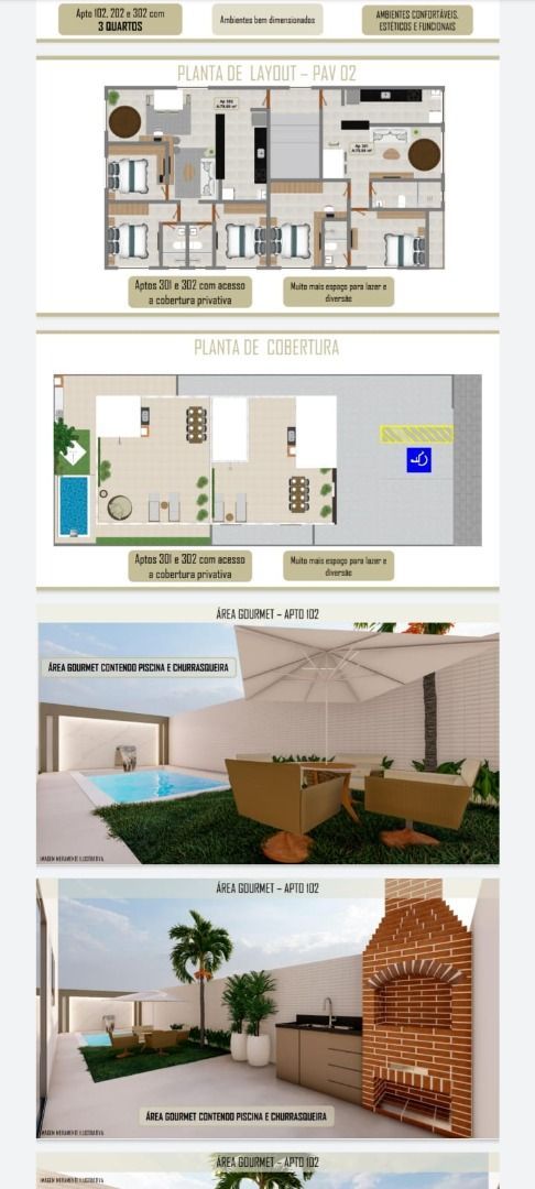 1 Apartamento Jardim São Paulo - João Pessoa, à venda por R$ 2...