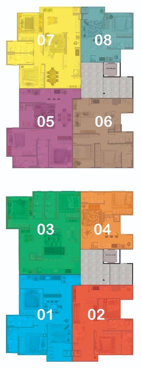 APARTAMENTO EM CONSTRUÇÃO EM FRENTE AO PARQUE DE EXPOSIÇÕES