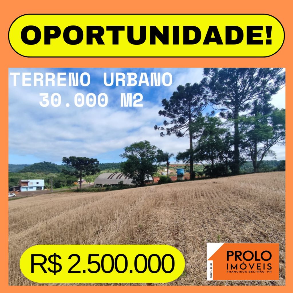 TERRENO URBANO DE 30.000 M2.