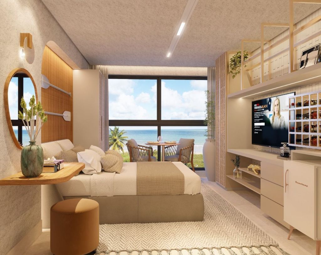 1 Flat de 22 m² Intermares - Cabedelo, à venda por R$ 425.000