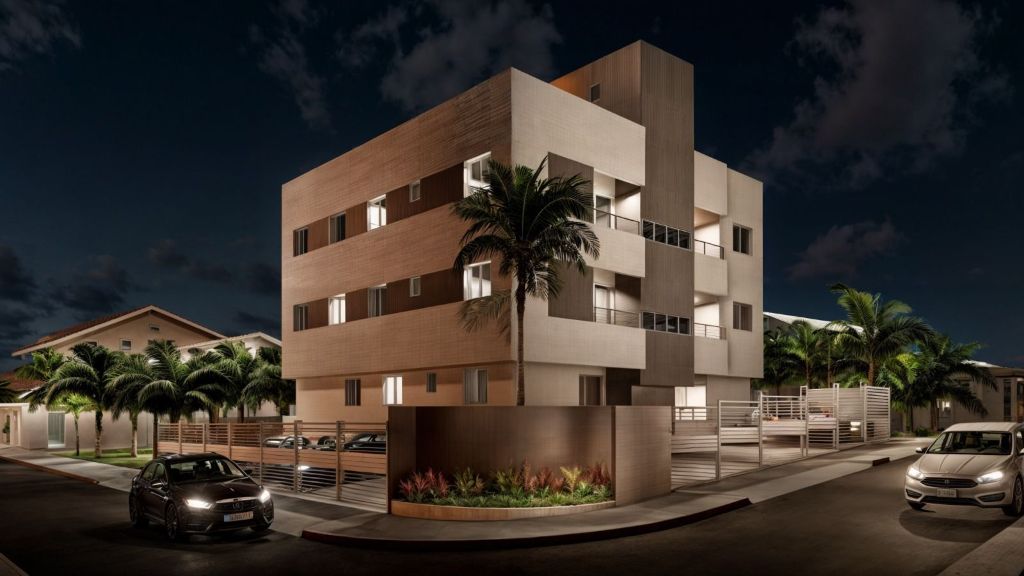 1 Apartamento Paratibe - João Pessoa, à venda por R$ 155.000