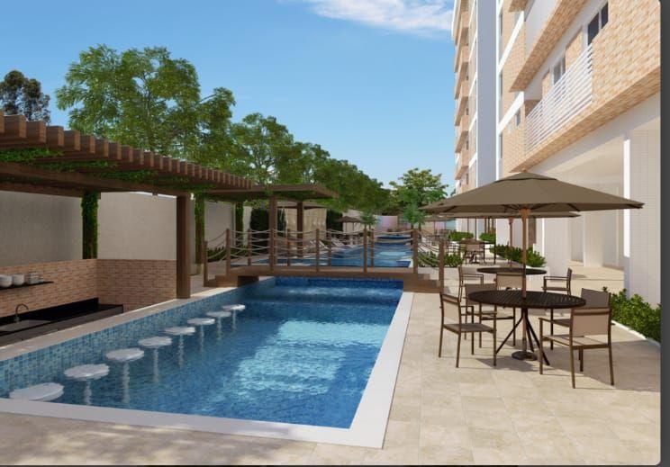 1 Apartamento de 58 m² Bancários - João Pessoa, à venda por R$...