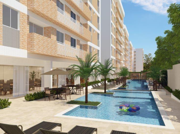 1 Apartamento de 58 m² Bancários - João Pessoa, à venda por R$...