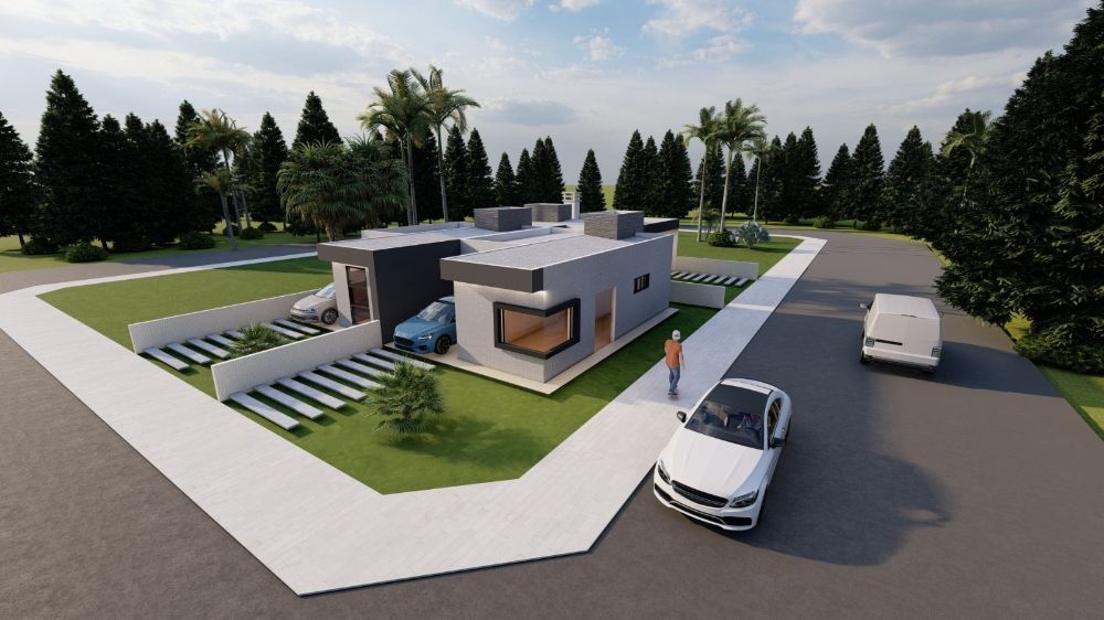 CASAS EM CONSTRUÇÃO NO LOT. CESARI