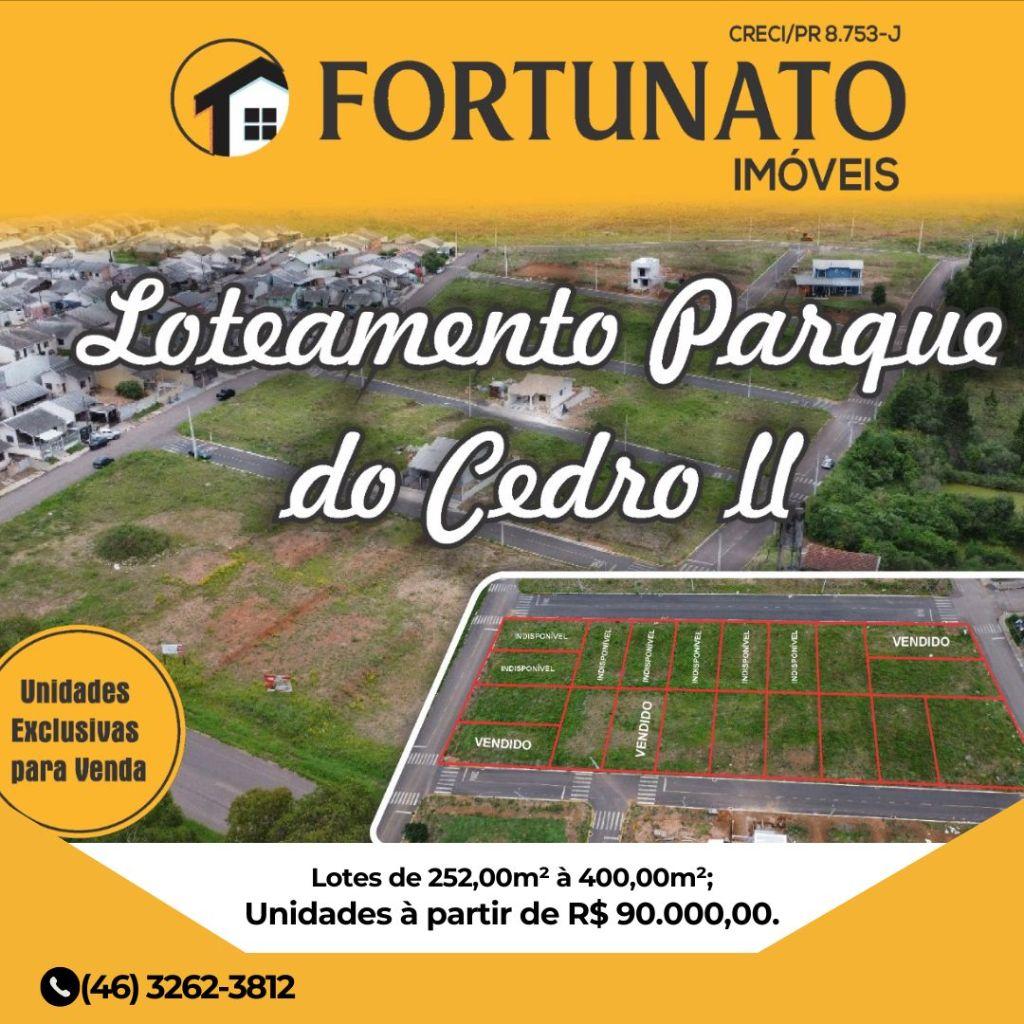 VENDE-SE TERRENOS NO PARQUE DO CEDRO II