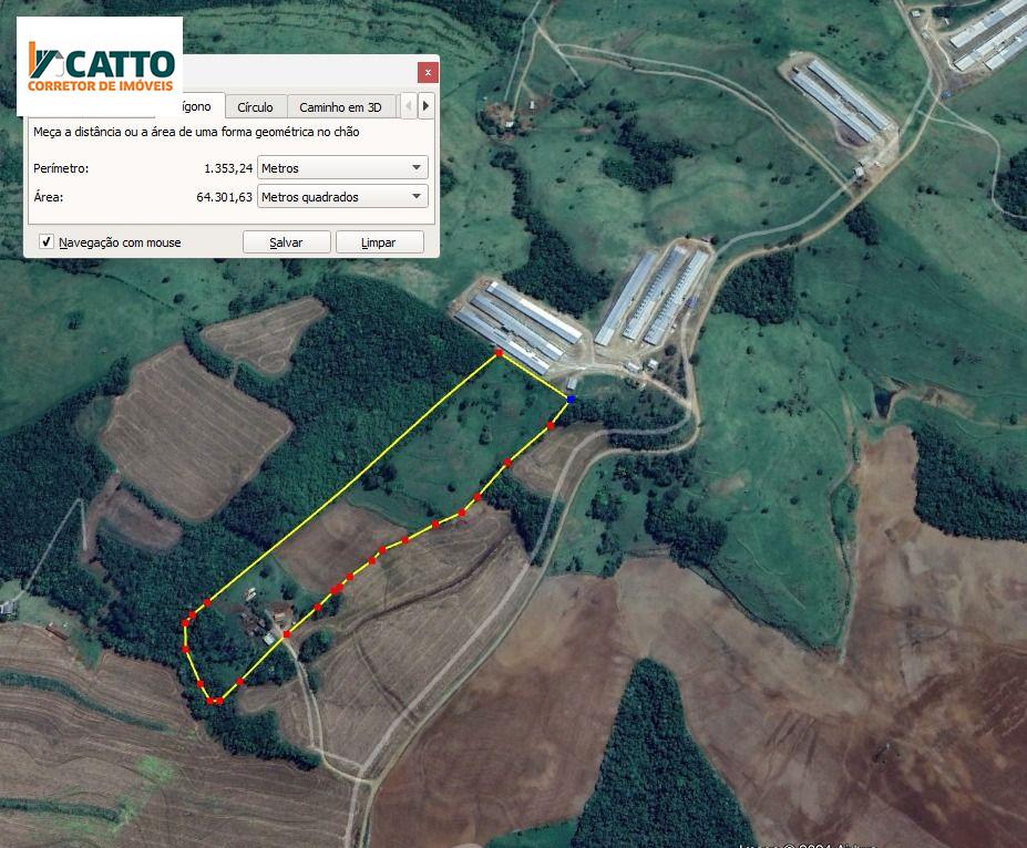 CHCARA DE 2.6 ALQUEIRES COM 01 MECANIZADO RESTO PASTO EM STA IZABEL DO OESTE PR