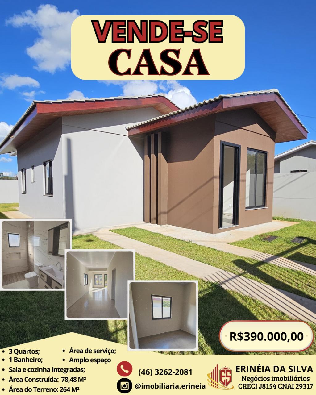 LINDA CASA PARA VENDA