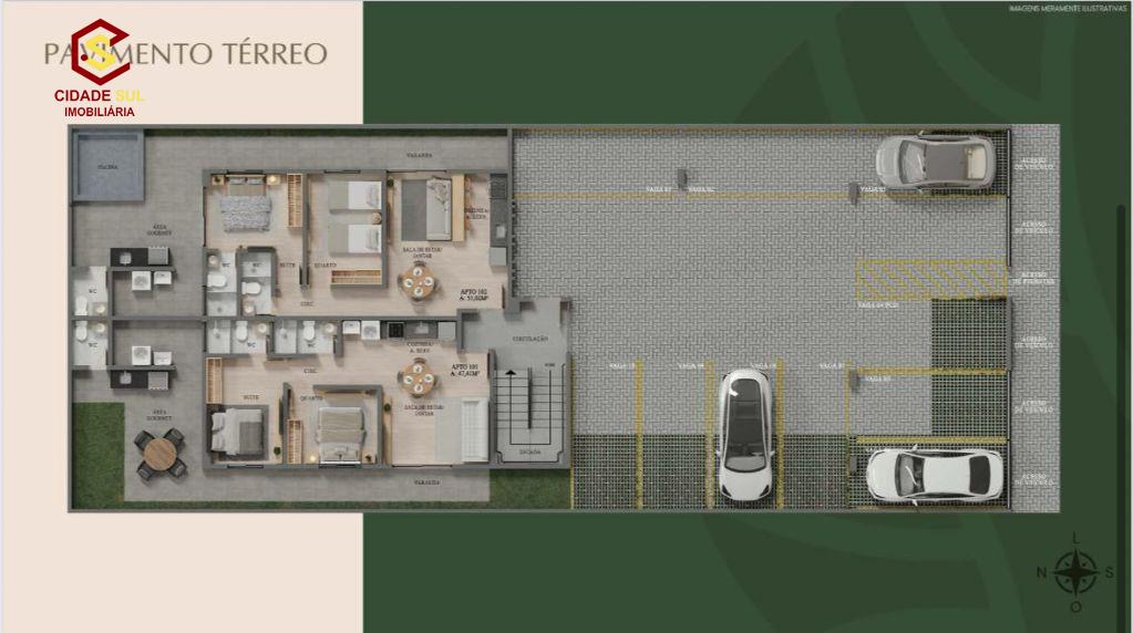 Apartamento á venda no Altiplano Cabo Branco por R$260 Mil