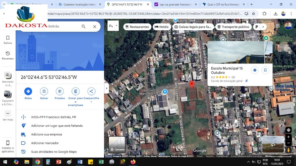 Lote com 450 M pronto para construir  Comercial ou Residencial