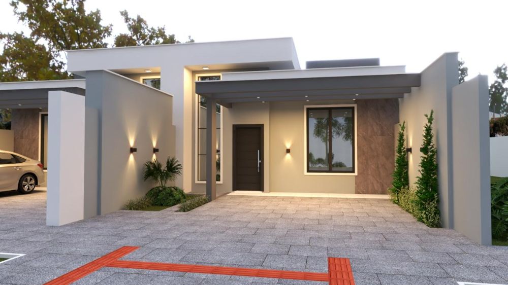 Casa na planta com 1 suite 2 2 quartos- Loteamento Colinas tropical