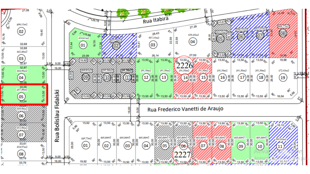 Terrenos no Loteamento Arcides Tumelero - Bairro Parzianello