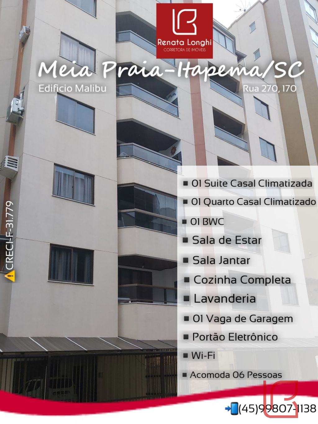 Apartamento Locação Temporada